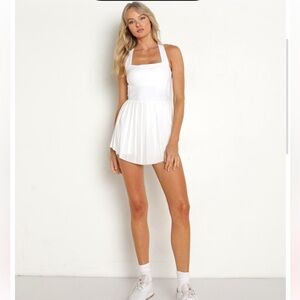 Varley carina Athletic Dress white